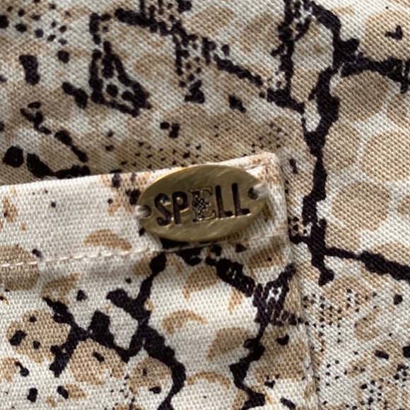 Spell Aloha Python shorts XS preowned - Picture 10 of 16